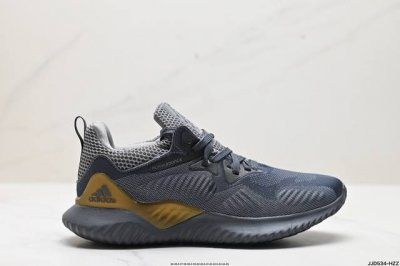 公司级阿迪达斯adidas Alphabounce 阿尔法高弹马牌鲨鱼鳃纹大底休闲运动慢跑鞋 货号:Db0205 尺码:36 36.5 37 37.5 38 3