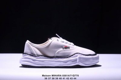公司级余文乐挚爱单品 复古溶解风 日本概念时装设计师三原康裕品牌Mmy Maison Mihara Yasuhiro Original Sole Canvas
