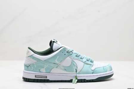 真标耐克nike Dunk Low Retro 扣篮系列复古低帮休闲运动滑板板鞋 货号: 1391-101 尺码:36 36.5 37.5 38 38.5 39 - 点击图像关闭