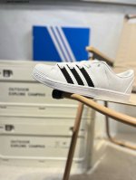阿迪达斯Adidas三叶草 Originals Superstar 贝壳头系列低帮经典百搭休闲运动板鞋 货号 Id2552 Qm7011348#36-45半