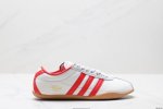 公司级Adida阿迪达斯Tokyo pack舒适百搭经典休闲运动鞋 此次为Tokyo系列带来三双全新配色 清爽蓝色绒面搭载白色皮革三条纹 增添了复古干净的印象