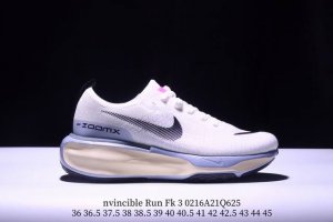 Nike Zoomx Invincible Run Fk 3 耐克减震回弹跑步鞋 织物材质运动鞋 耐磨防滑舒适 真标带半码 36-45 Xm0216Q625