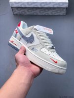 纯原版本 原楦数据纸版 采用硬质优质皮革鞋面材质 内置全掌Air Sole气垫 耐克 Nike Air Force 1 Low 空军一号低帮经典百搭休闲运动板鞋