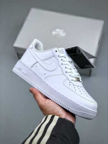 Nike Air Force 1'07 Low 波纹 空军一号低帮休闲板鞋 Hf2886-100 #原楦头原纸板 原装鞋盒 内置全掌气垫 原厂鞋底 尺码：36-