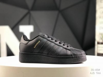 阿迪达斯 Superstar Xlg 金标 贝壳头厚底款低帮休闲板鞋 货号：Id4656 尺码：35-45 半 Ajs Taa