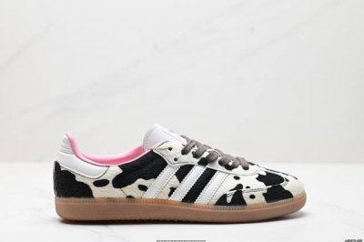 220 公司级阿迪达斯三叶草Adidas Originals Sambae 桑巴舞系列绅士德训足球风百搭低帮休闲运动板鞋 货号:Jr1256 尺码:35.5 3
