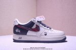 海外限量发售！公司级Nike Air Force 7 Low “Supreme联名 绿迷彩勾”空军一号 低帮 运动鞋 休闲鞋 折边针车 工艺难度大 原楦头原纸板