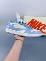 公司级 Travis Scott X Fragment Design X Jordan Air Jordan 1 Low Og Sp 多方联名合作融合了Trav