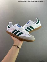 Ad Original Samba Og 复古经典轻便板鞋 B75806 口碑大厂出品 正确烫金高频细节 原装纳米超迁皮料 独家私模橡胶大底 原盒原配 这款桑巴