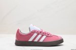 公司级adidas Neo Vl Court 2.0 百搭单品 绒面麂皮防滑耐磨轻便低帮板鞋 整双鞋以传统的低帮呈现的清新造型 鞋头优先头层反毛皮 包裹保证优秀