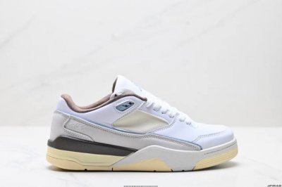 真标Who Decides War X Nike Jordan Flight Court Ate 搭防滑耐磨 低帮 耐克复古篮球鞋 货号:Ib8858-141