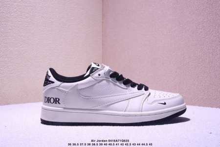 海外爆款限量发售！公司级 Travis Scott X Fragment Design X Jordan Air Jordan 1 Low Og Sp “迪奥联 - 点击图像关闭