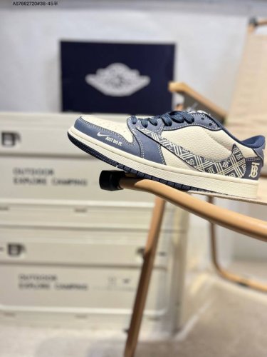 公司级头层皮乔丹Air Jordan 1 Low Aj1低帮系列篮球鞋 官方同步配色 原装级产物 #拒绝公底 立体鞋型 细节完美 高清洁度Ld2025 As76