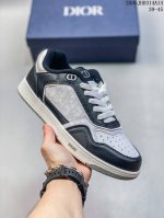 迪奥 Dior B27 Oblique Galaxy Low Top Sneakers B27系列低帮复古真皮百搭运动休闲板鞋 3Sn279Zmb969430