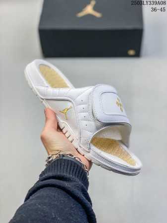 110 Nike耐克Jordan Hydro Iv Retro 男女子休闲拖鞋 532225-141 尺码：见图 编码：03Ly339A08 - 点击图像关闭