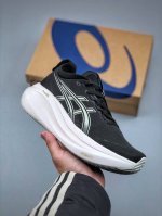 Asics Gel-Nimbus 27 亚瑟士复古透气休闲鞋缓震男子耐磨跑步鞋 货号：1011B958-002 尺码：36-45 半
