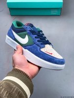 130 耐克Nike Sb Force 58是一款将前沿创新带入街头的单品，它具有硫化杯底，具有出色的耐用性和灵活性。使用帆布和绒面革，在饰面上放置通风口，它自