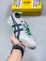 二代 头层皮 Asics 亚瑟士 男女鞋真标半码制 日产经典老牌-鬼塚虎 Onitsuka Tiger Mexico 66经典墨西哥系列复古经典百搭板鞋休闲运动