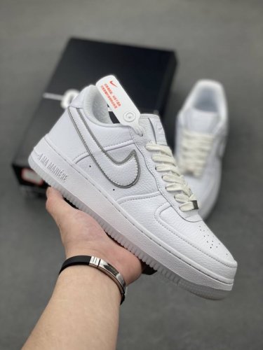 海外限量发售 公司级Nike Air Force 1 '07 Low 空军一号 低帮 运动鞋 休闲鞋 折边针车 工艺难度大 原楦头原纸板 原装鞋盒 定制五金配件