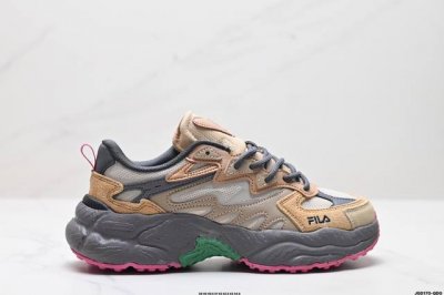 公司级fila 斐乐蕨草鞋fern女鞋运动鞋 2024新款户外老爹鞋反光休闲鞋 货号:F12M331101Foi 尺码:39 40 40.5 41 42 42.