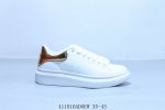 麦昆Alexander Mcqueen 亚历山大麦昆 松糕鞋厚增底高小白鞋 411010Adoew 35-43