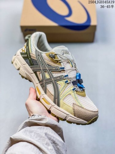36-45半码 Asics 亚瑟士 Kahana 8代系列 男女鞋半码制，采用透气网眼鞋面配合部分合成革材质，全新轻量Eva发泡缓震中底，外置特殊防滑耐磨橡胶底