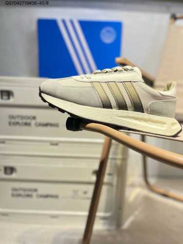 阿迪达斯Adidas Retropy E5阿迪新款运动休闲爆米花跑鞋 三叶草 厚底 新款低帮经典运动鞋以70年代经典跑步鞋为灵感 新鲜演绎复古造型 搭载Adid