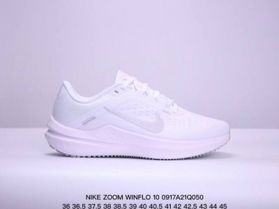 耐克 Nike 夏季新款zoomwinflo 10运动休闲轻便缓震气垫跑步鞋公路跑步鞋 飞线贾卡轻质透气休闲运动鞋 无论你是习惯每周畅跑的经验跑者，还是希望把兴