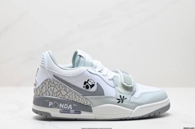 公司级三合一最强合体，多种新配色回归耐克nike Air Jordan Legacy 312 Low”White Grey Fog Blue Red“乔丹最强三