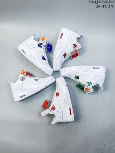 公司级Aj4 Air Jordan 4 Retro ” Infrared “ Aj4乔4 男子文化篮球鞋 大厂出品 主力合作工厂p 全新模具开发 纯正4代正确鞋