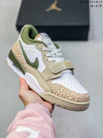 公司级三合一最强合体，多种新配色回归耐克nike Air Jordan Legacy 312 Low”White Grey Fog Blue Red“乔丹最强三 - 点击图像关闭