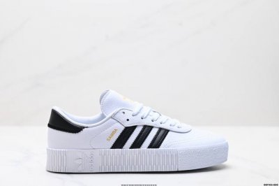 190 真标Adidas Originals Sambarose 防滑减震 低帮 板鞋 货号:F34239 尺码:36 36.5 37 38 38.5 39 4