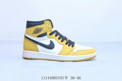 180 乔丹Air Jordan 1 Low Aj1 乔1高帮头层复古文化休闲运动篮球鞋111440Hiuoi半 36-46