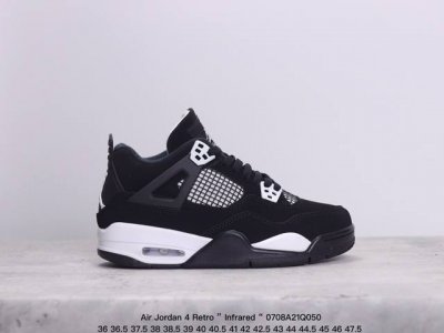 Aj4 Air Jordan 4 Retro ” Infrared “ Aj4乔4 男子文化篮球鞋 大厂出品 主力合作工厂 全新模具开发 纯正4代正确鞋型 进口