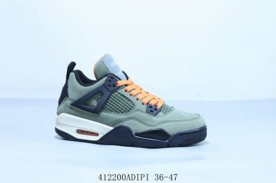 耐克 Air Jordan 4 Retro Aj4 乔丹4代 Aj4 乔4乔丹篮球鞋系列 墨绿 货号 Ib1854-200 41 Adipi 36-47