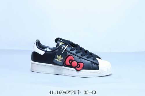 阿迪达斯Adidas三叶草 Originals Superstar 贝壳头系列低帮经典百搭休闲运动板鞋 凯特猫 货号 If4399 41 Adypu半 35-4
