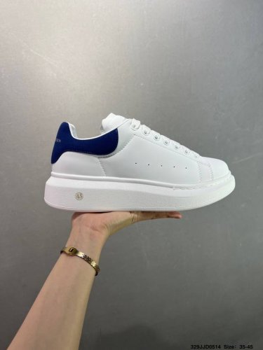 意大利高奢品牌-亚历山大 麦昆Alexander Mcqueen Oversized Exaggerated-Sole Suede Leather Sneake