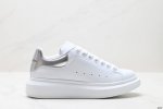 公司级意大利高奢品牌Alexander Mcqueen亚历山大 麦昆 Sole Leather Sneakers低帮时装厚底休闲运动小白鞋 尺码:35-45 I