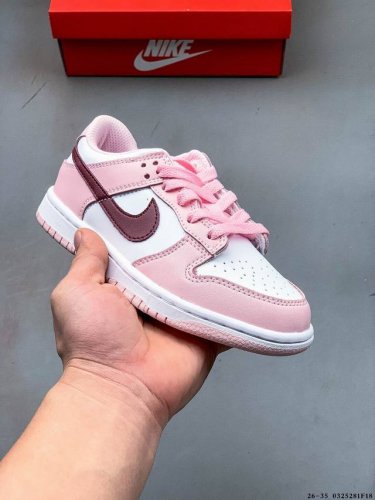 130 耐克Nike Sb Dunk Low Pro经典百搭休闲滑板鞋小童鞋 0325281F18