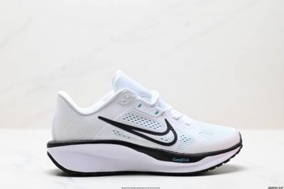 公司级Nike Quest 6极速6代网面透气 时尚休闲跑步鞋 简约高科技设计采用多层材料，为双足带来凉爽感受和稳固体验时尚鞋面搭配中足包覆设计，提供稳固贴合感