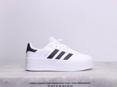 Adidas Originals Pride Gazelle Bold Pabllo Vittar 防滑耐磨低帮生活休闲鞋男女同款 Xm0628Q222