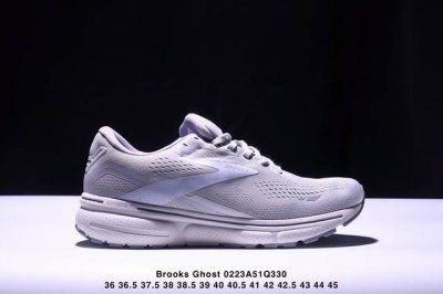 公司级Brooks Ghost 15 布鲁克斯减震耐磨训练女子防滑跑步运动鞋 款跑鞋以其卓越的缓震性能和舒适度备受青睐，采用了Biomogo Dna自适应缓震中