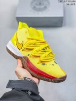 Kyrie 5 欧文海绵宝宝联名中帮实战篮球鞋cj6950-700 尺码36-45半 编码：12Jhy303A06