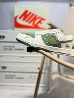 230 海外爆款限量发售！公司级 Nike Sb Dunk Low“斯图西联名” 周年高端定制 低帮休闲板鞋 定制鞋盒 大厂纯原品质出货 超高清洁度 皮料切割干