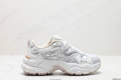 公司级fila 斐乐蕨草鞋fern女鞋运动鞋 2024新款户外老爹鞋反光休闲鞋 货号:F12W421106Aob 尺码:35 36 36.5 37.5 38 3