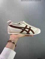 Asics 亚瑟士 男女鞋真标半码制 日产经典老牌-鬼塚虎 Onitsuka Tiger Mexico 66经典墨西哥系列复古经典百搭板鞋休闲运动鞋慢跑鞋 采用