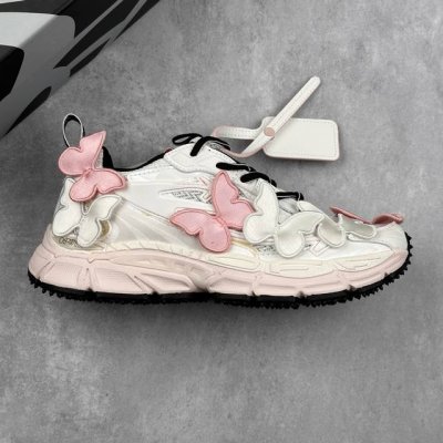 本地 核心私 Off-White 年Ow最新款跑鞋 #百分百原盒正确版 原楦原纸板数据开发 4层分离大底#鞋面采用3D立体打印和多种材料拼接而成#防滑耐磨透气性