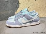 nike Dunk Low Gum Pack 椰奶色 低帮休闲板鞋 Ib6399-400 #配色采用皮革基底搭配绒面革覆盖层，营造出层次分明的质感。橡胶外底，搭