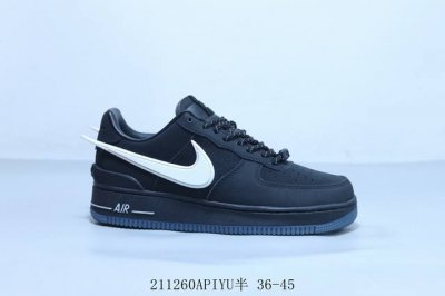 160 Nike Air Force 1 Af1耐克 空军一号飞勾休闲板鞋 211260Apiyu半 36-45