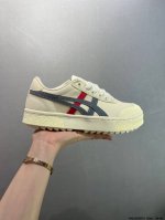 亚瑟士 Asics Court Mz 2.0 中性学院系列 低帮复古厚底增高休闲运动板鞋 软质牛培皮鞋面 货号: 3A405-101 尺码:36-45 Id:1